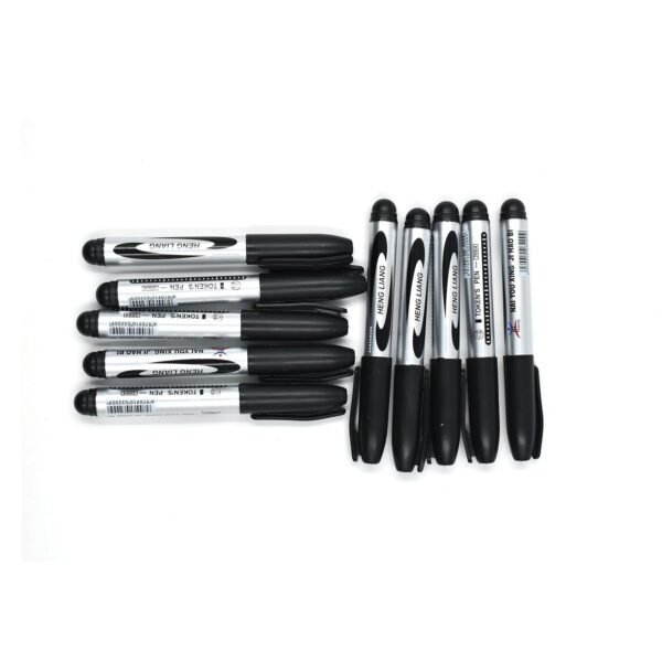 10 Pc Permanent Black Marker