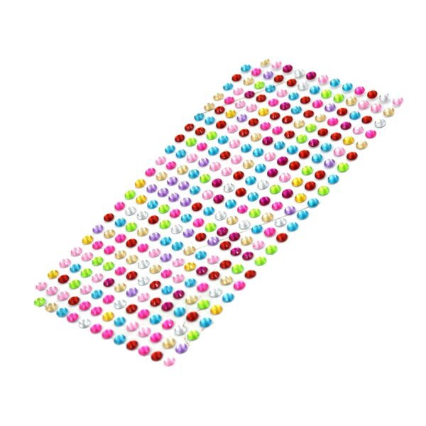 Self Adhesive Multi Size Shaped Shining Stones Crystals Stickers