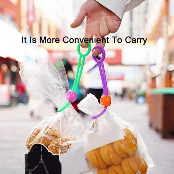 09_food-clip.jpg Reusable Silicone Food Bag Sealing Clips with Lock for Kitchen Storage ( 3 Pc)