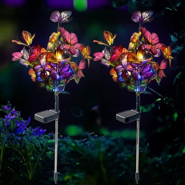 09_night-led.jpg Solar-Powered LED Butterfly Garden Flower Light