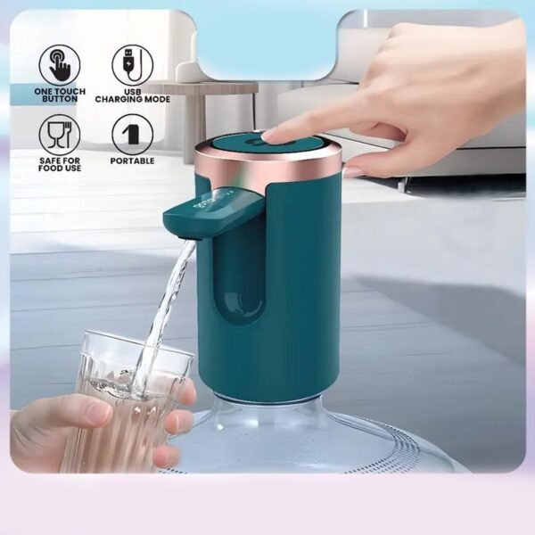USB Rechargeable Automatic Water Dispenser for 20 Litre Bottle (1 Pc)