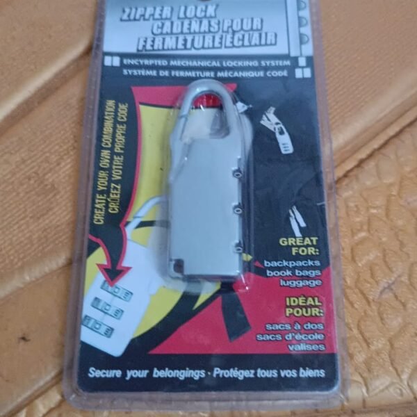 Motorcycle Bike Helmet Lock Portable 3 Digit Security Lock