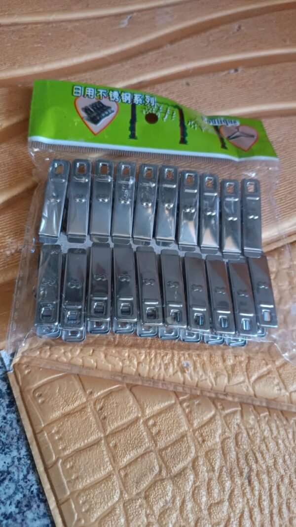 0b22d53b-0203-432f-b37c-40873dcb6308.jpg Cloth Drying Pins Stainless Steel Cloth Clips (20 Pcs Set)