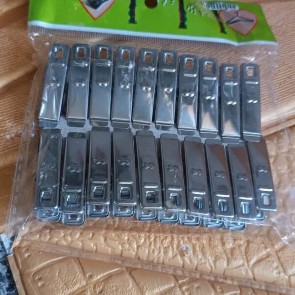 0b22d53b-0203-432f-b37c-40873dcb6308.jpg Cloth Drying Pins Stainless Steel Cloth Clips (20 Pcs Set)