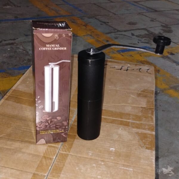 Portable Stainless Steel Manual Coffee Grinder (1 Pc)