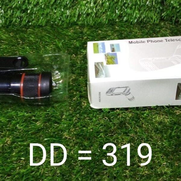 Clip-on 8X Optical Zoom Telescope Phone Camera Lens