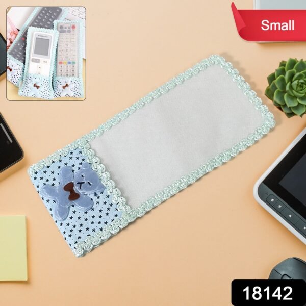 Cloth Lace Remote Control Cover Remote Case (1 Pc / 18×8 CM / Small)