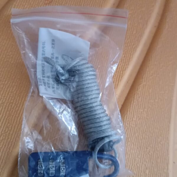 Anti-theft Dial Lock, Padlock, 3-Digit, Built-In Wire (1 Pc)