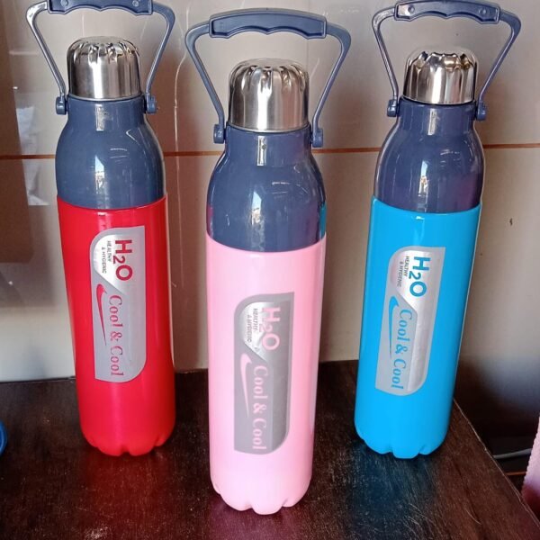 Plastic Sports Bottle Insulated, Leakproof, BPA-Free (1100Ml / Mix Color)