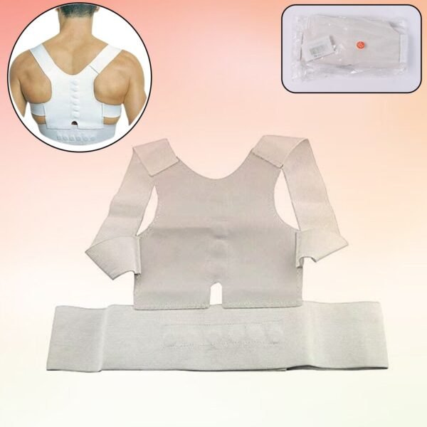 Adjustable Magnetic Power Back Support Correction Belt (1 Pc / XL)