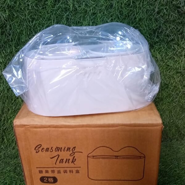 0fa1b9e5-a764-448d-8bdd-be3a57cee76f.jpg Spice Storage Containers, Condiment Jars, with Lid And Spoon, dust-proof And Moisture-proof, non-slip Bottom, tray Card Slot Design, detachable, easy To Clean, used To Contain Various Seasonings, plastic