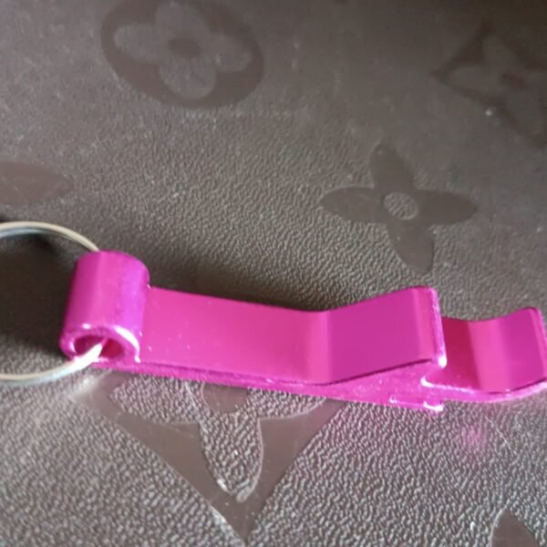 Metal Bottle Opener Keychain (1 Pc)