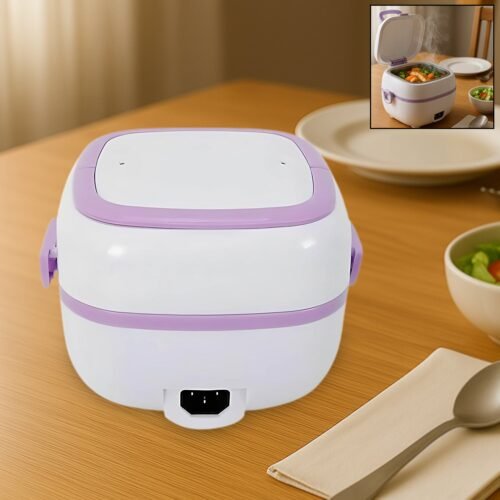 Electric Lunch Box Portable Food Warmer Food Heating Lunch Box  for Car, Truck, office