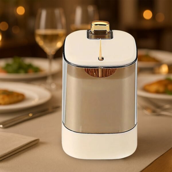 Toothpick Holder Dispensers,  for Home Living room Kitchen Restaurant (1 Pc)