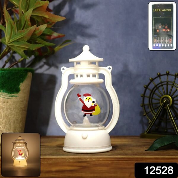 103612528-454Pc-DD_14582-2-Av-Sv.jpg Mini LED Decorative Lantern with Santa Figurine (1 Pc)