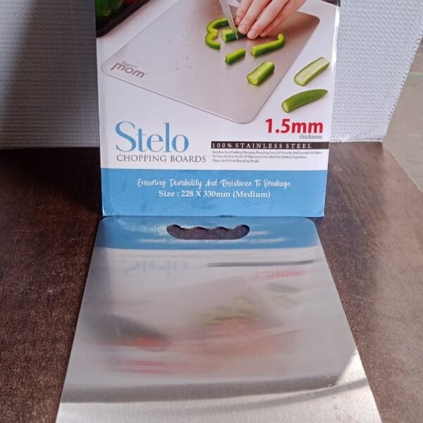 Supermom Medium Stello Stainless Steel Chopping Board