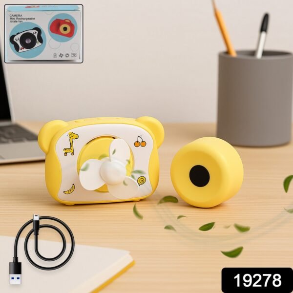 105_12b03f23-ae11-450f-a924-cccc612143f8.jpg Cute Bear-Shaped Mini Rechargeable Fan (1 Pc)