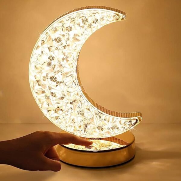 10_1662b385-e1c0-4438-bcd0-2f99b5a5c116.jpg Moon Crystal Touch Table Lamp with 3 Color Dimmable USB Night Light