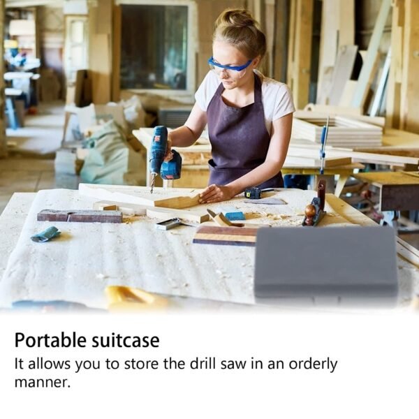 10_3082039e-77c3-4ce7-a83b-5e03b14e1bcb.jpg Drill Hole Cutter, Carbon Steel High Accuracy Incisive Hole Saw for Cutting PCV (18 Pcs Set)