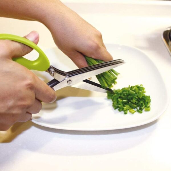 10_65d0bb93-854a-46f2-ba79-502d4c3aac03.jpg Multifunction Vegetable Stainless Steel Herbs Scissor with 3 Blades