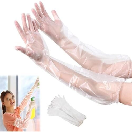 Disposable Plastic Gloves For Kitchen Food Handling (1 Pair)