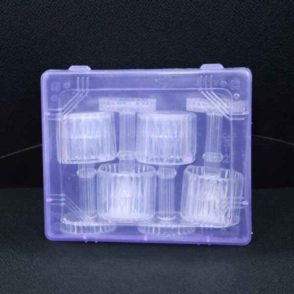 Set of 4 LED Crystal-Effect Table Lamps