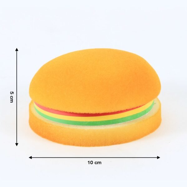 Burger Shaped Note / Sticky Notes / Memo Notes, Unique Mini Notes (Multicolor)