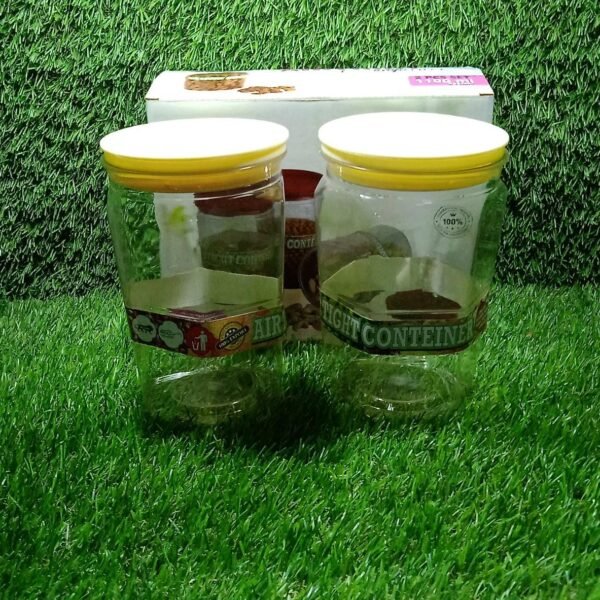 Air Tight Kitchen Storage Container  (Approx - 1100Ml, Set of 2pcs)