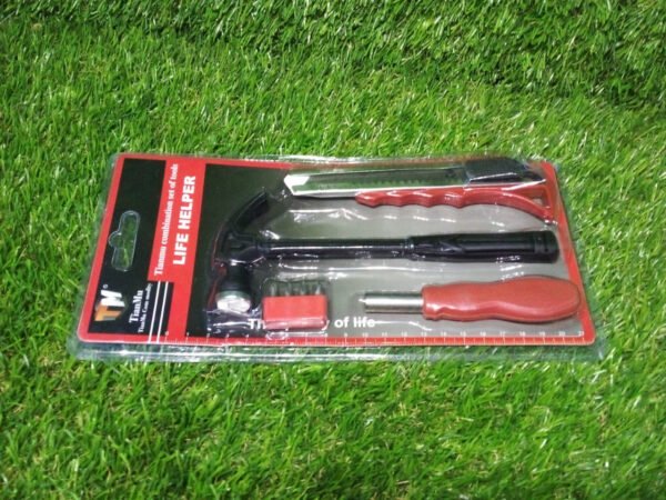 4PC HELPER TOOL SET USED WHILE DOING PLUMBING AND ELECTRICIAN REPAIRMENT