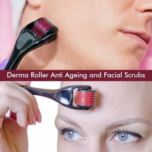 Derma Roller – Anti-Aging, Scar Removal & Hair Regrowth (1mm)