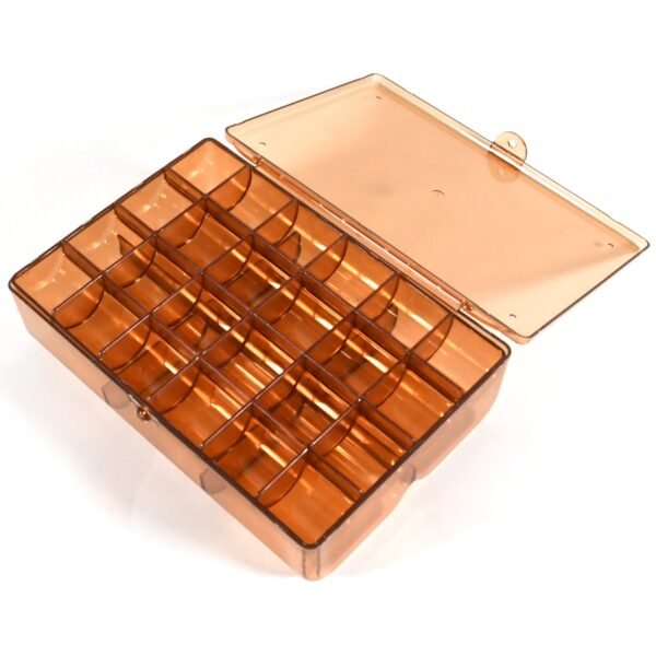 10_c9ab3147-af1f-4e56-ba95-d9ade68d14f3.jpg 2-Layer Acrylic Jewelry Storage Box with 30 Compartment Dustproof Organizer