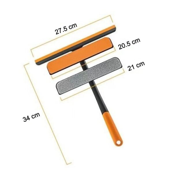 3 in 1 Glass Wiper for Household and Office Cleaning Floors Glass Surfaces and Dust