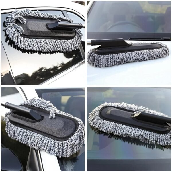 Car Dust Brush – Gentle Cleaning Tool for Interior & Exterior, Car Duster (1 Pc)