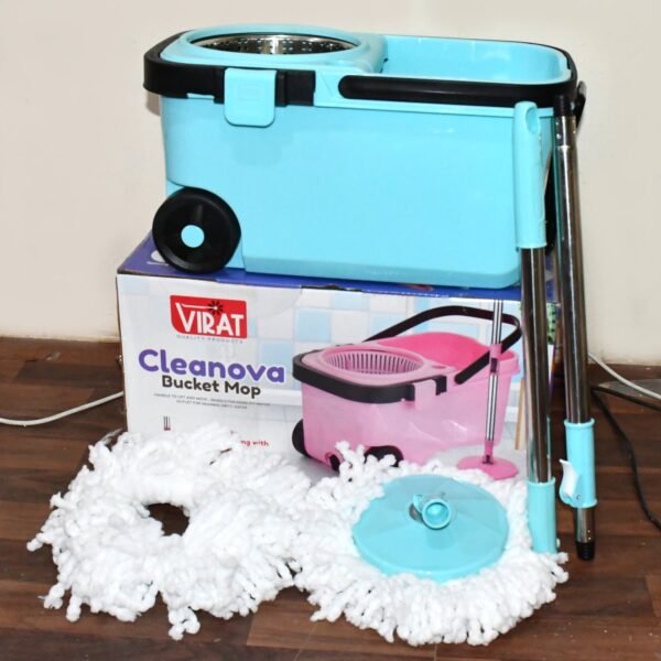 10_ed5cad0c-5712-4f07-84e3-c72da3651903.jpg 360° Spin Mop with Super Absorbent Microfiber Heads (1 Set)