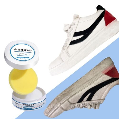 Shoe Polish Stain Remover Cleansing Cream for Sneakers & Leather