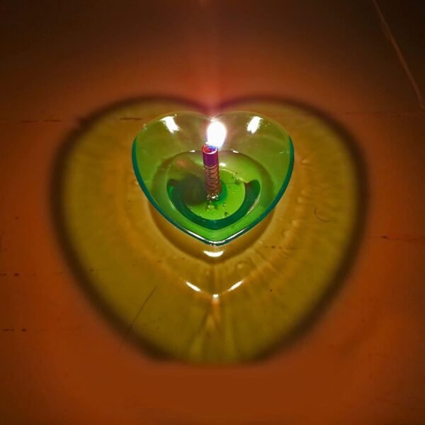 Candle Cup with Multi Shape, Diwali  (Multicolor) (12 Pcs Set)