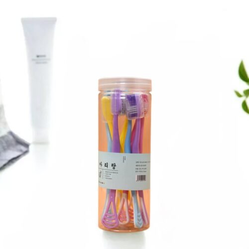 8 Pc 2-in-1 Toothbrush Case for Family Use