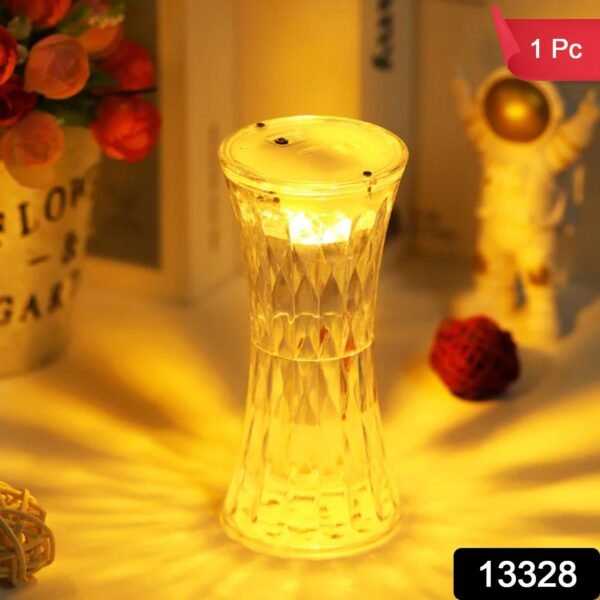 Crystal Lamp, Universal Night Light, Soft Lighting, Diwali (1 Pc)