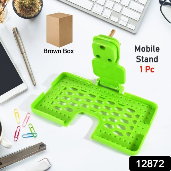 Multi-Purpose Wall Holder – Charging Stand for Mobile, Fits in Socket (1 Pc)