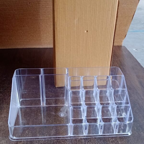 16 Compartment Cosmetic Makeup Jewellery Lipstick Storage Organiser Box
