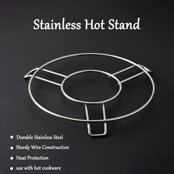 11005_ss_round_table_ring_hot_pot_stand.jpg Stainless Steel Round Table Ring Hot Pot Stand (1 Pc)