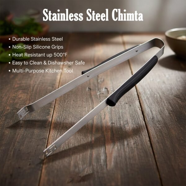 11035_apex_ss_chimta_1pc.jpg Premium Stainless Steel Chimta (1 Pc)