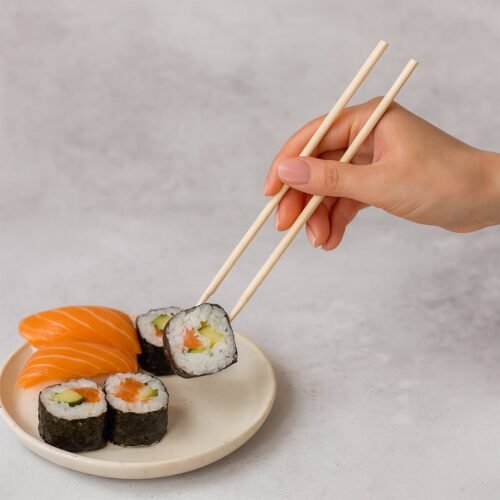 1107.jpg Camping Wooden Color Bamboo BBQ Skewers Fountain Bamboo BBQ Sticks (30cm)