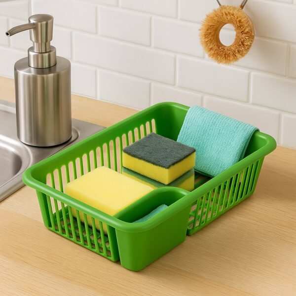 1134.jpg Multipurpose Plastic Kitchen Basket for Vegetables Fruits WashingOrganizer 43×30 cm