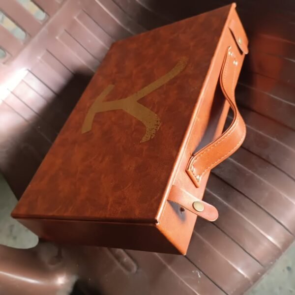 113d2c0e-97dc-4bec-adea-3ad09c9fc659.jpg Multi Purpose Use Carrying Leather Case Briefcase (30×20 Cm / 1 Pc / B Grade)