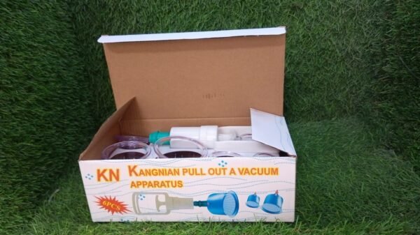 Vacuum Cupping Set – 6 Pc Massage Therapy Suction Kit for Relaxation
