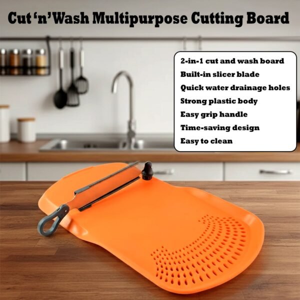 Apex Cut ‘n’ Wash Multipurpose Cutting Board (1 Set)