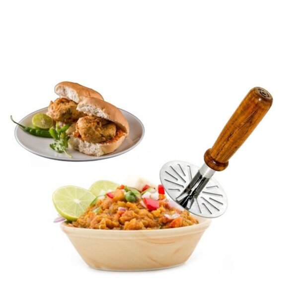 Pavbhaji Masher – Strong Kitchen Tool for Mashing Pavbhaji & Vegetables
