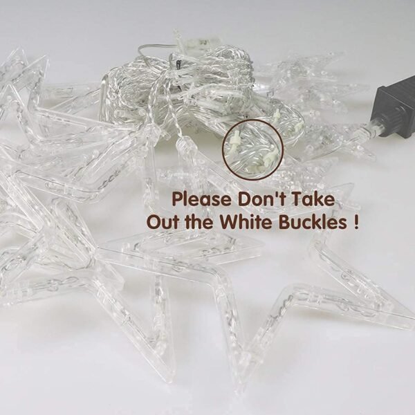 12 Stars Curtain String Lights, Window Curtain Lights