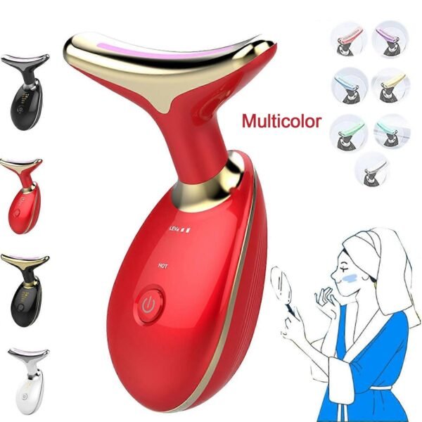 11_b33d058a-5003-44ef-b128-3f58ae688018.jpg Electric Face Massager Wrinkle Remover LED Photon Face Beauty Device (1 Pc / Plastic)